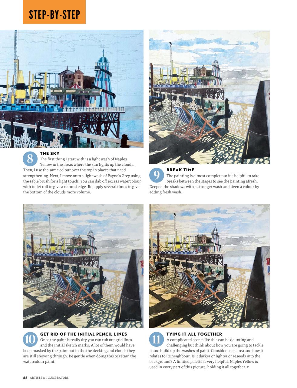 Artists & Illustrators Preview Pages