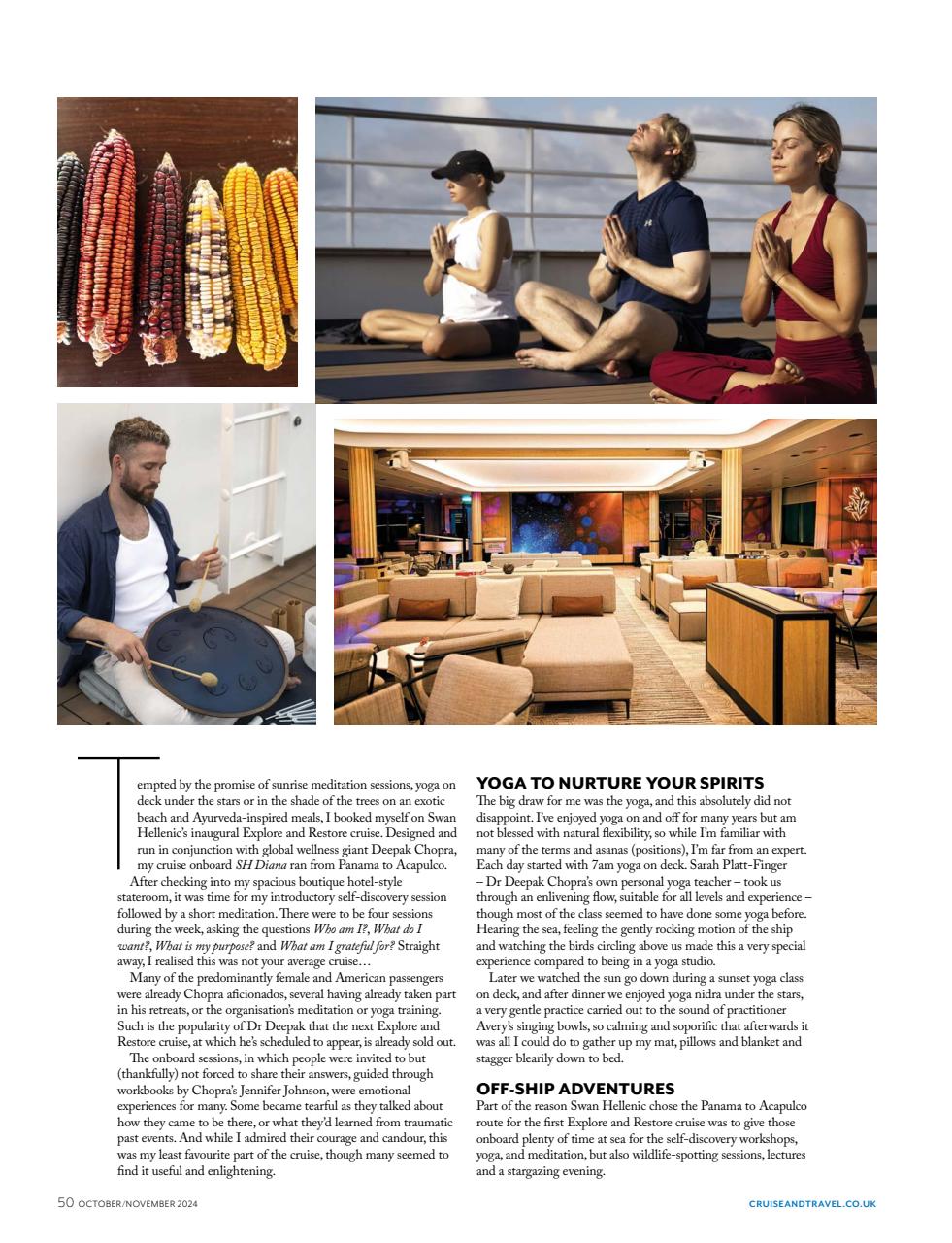 Cruise & Travel Preview Pages