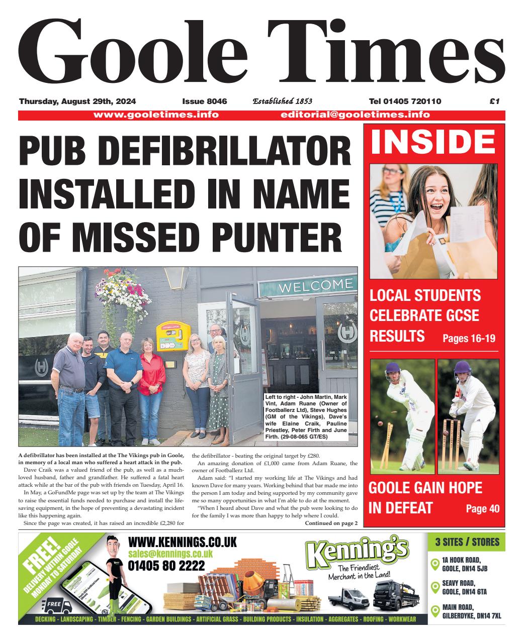 Goole Times Preview Pages