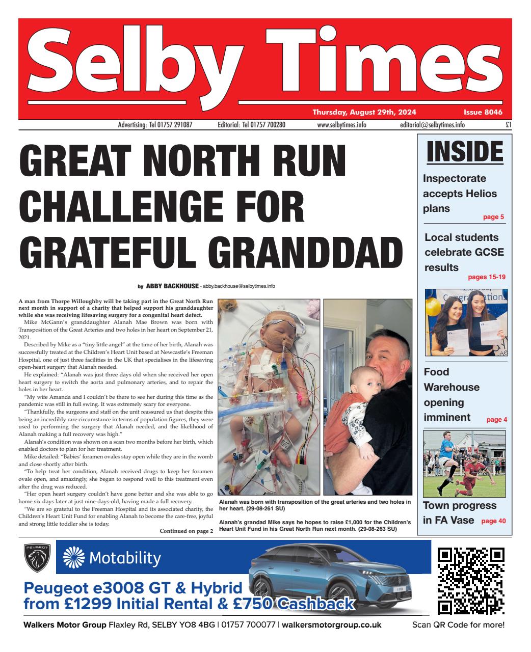 Selby Times Preview Pages
