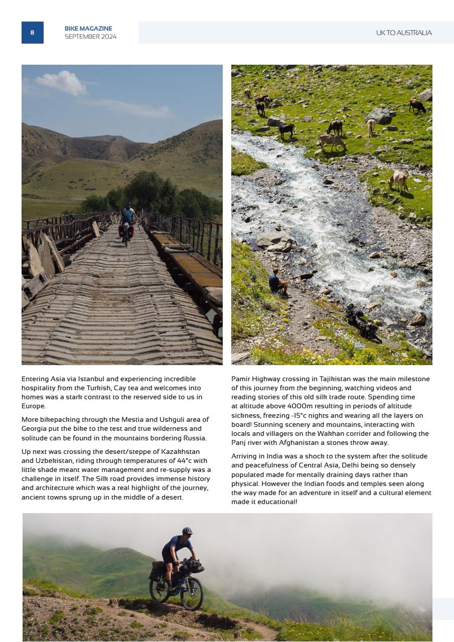 BIKE Magazine Preview Pages