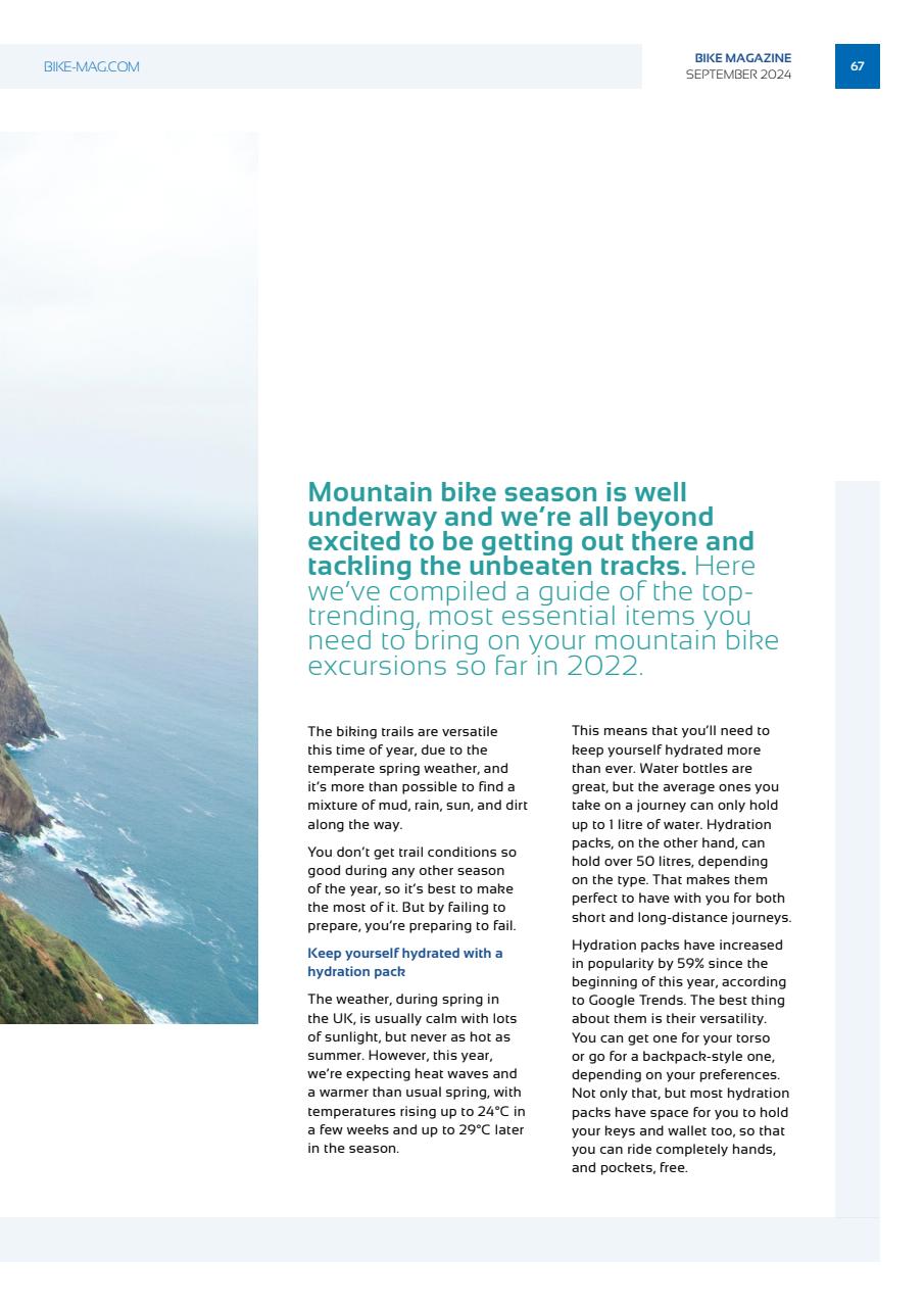 BIKE Magazine Preview Pages