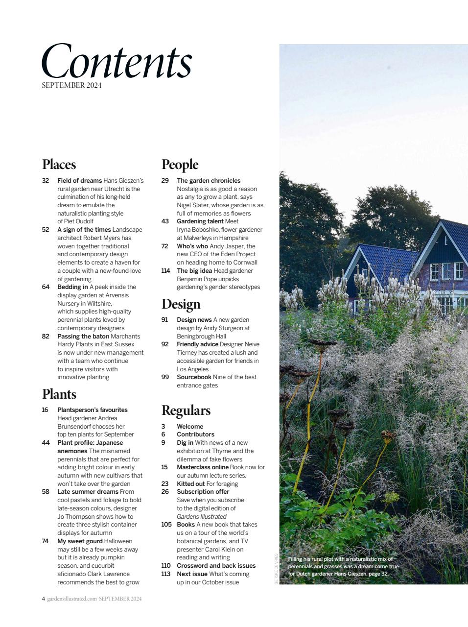 Gardens Illustrated Preview Pages