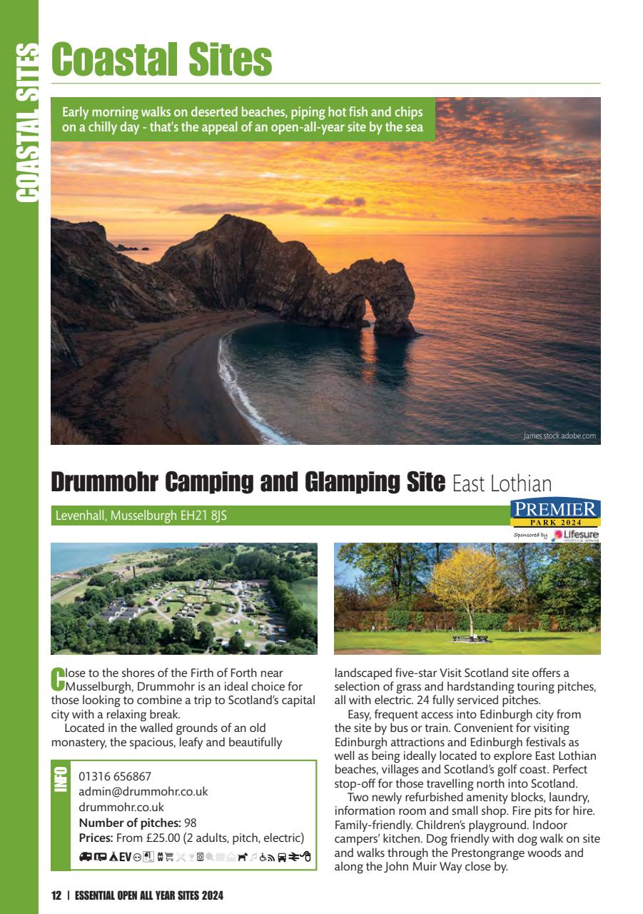 Campsite Finder Preview Pages