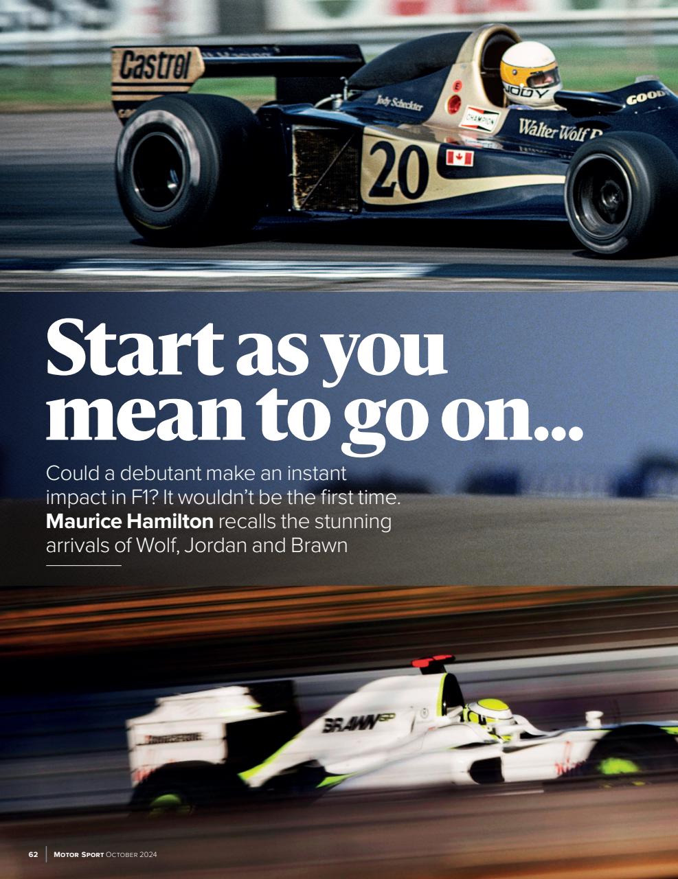 Motor Sport Magazine Preview Pages