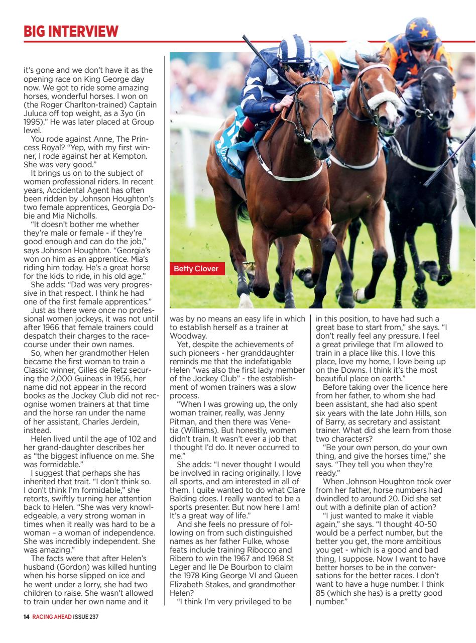 Racing Ahead Preview Pages