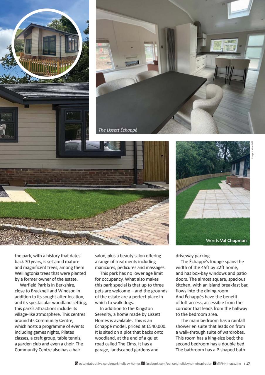 Park and Holiday Home Inspiration magazine Preview Pages