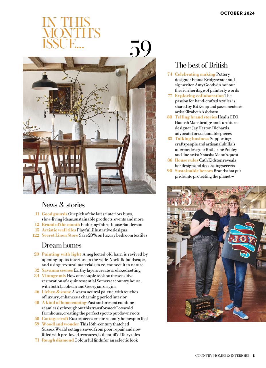 Country Homes & Interiors Preview Pages