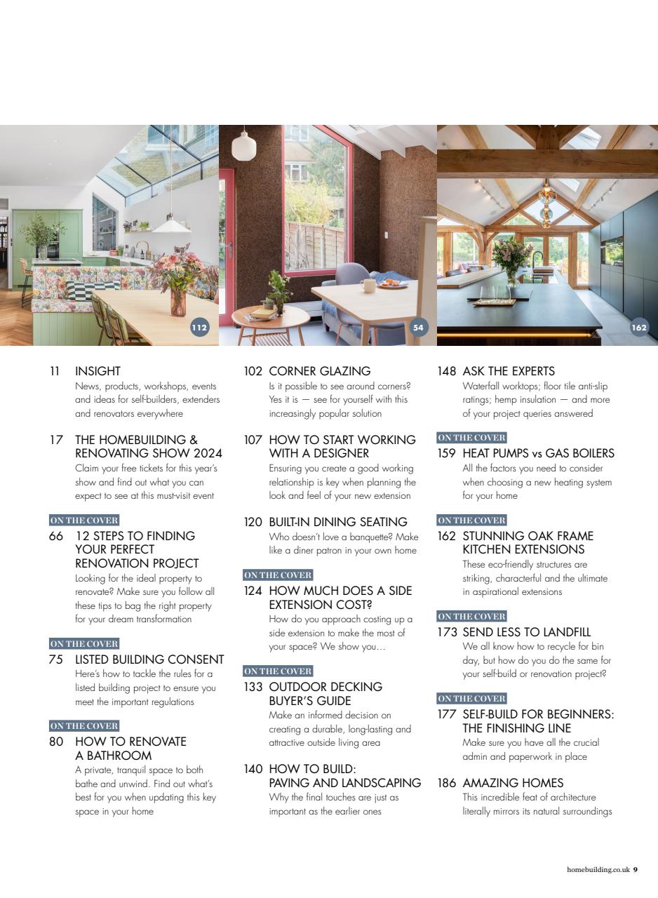 Homebuilding & Renovating Magazine Preview Pages