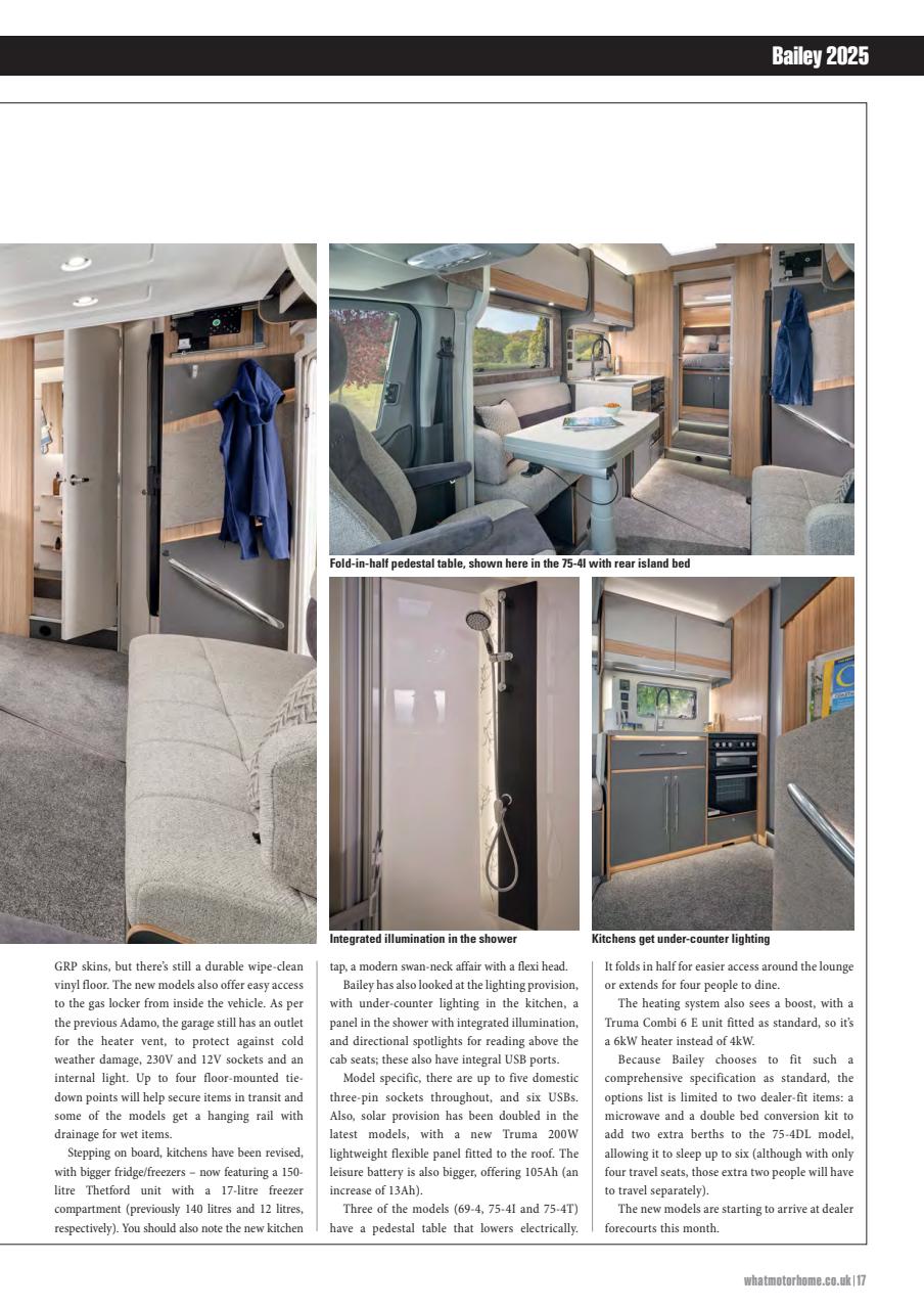 What Motorhome magazine Preview Pages