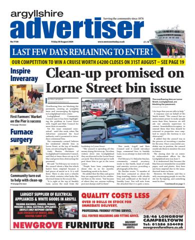 Argyllshire Advertiser issue 30/08/2024