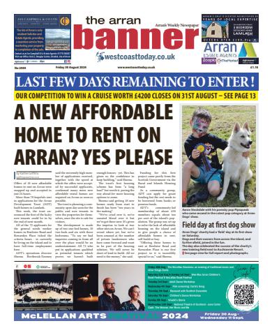 Arran Banner issue 30/08/2024