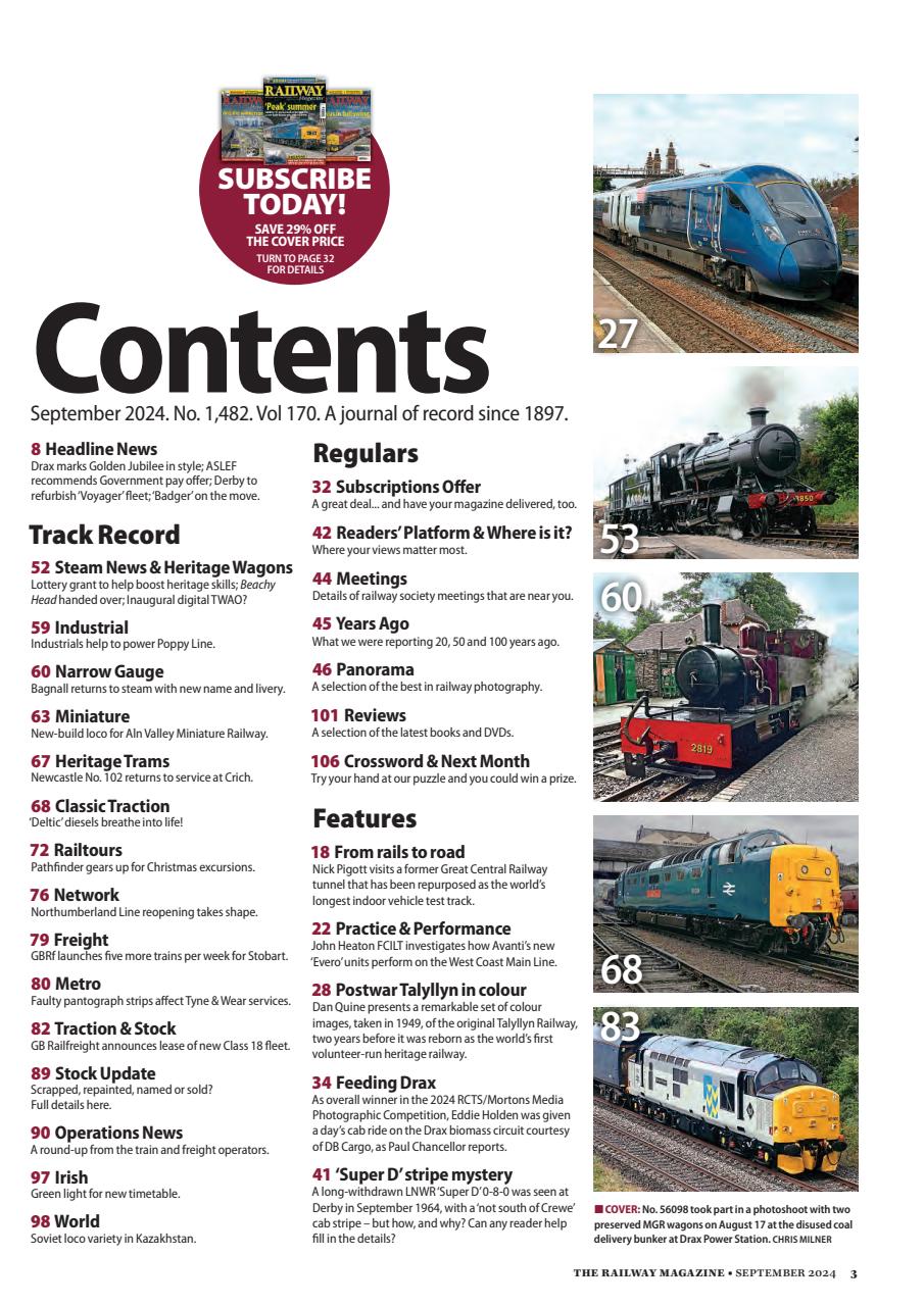 Railway Magazine Preview Pages