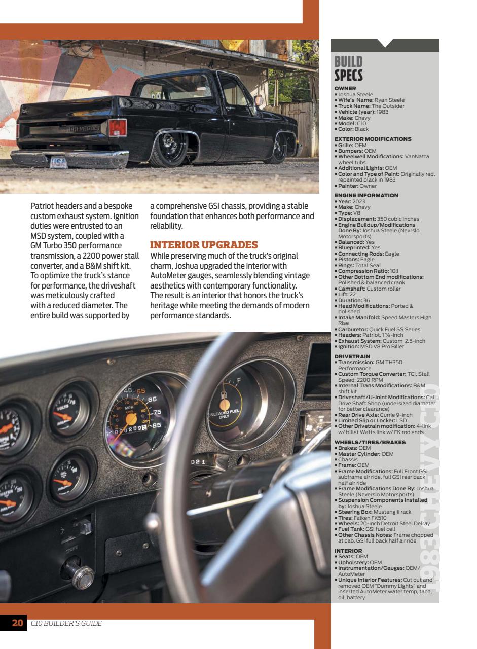 C10 Builder's Guide Preview Pages