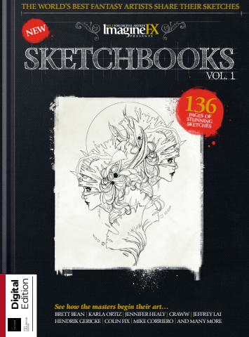 Creative Bookazine issue Sketchbook Vol 1. 6th ed.
