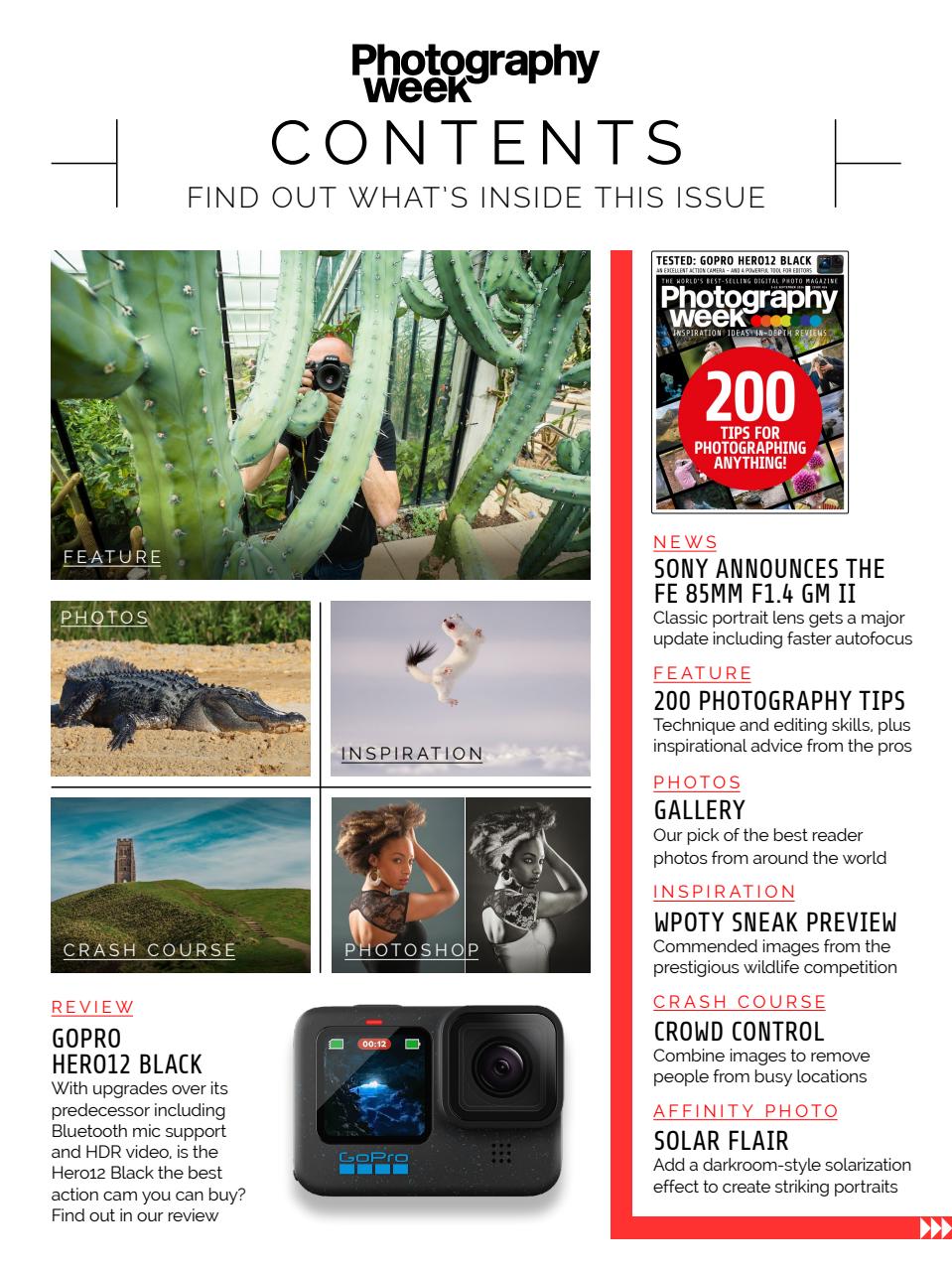 Photography Week Preview Pages