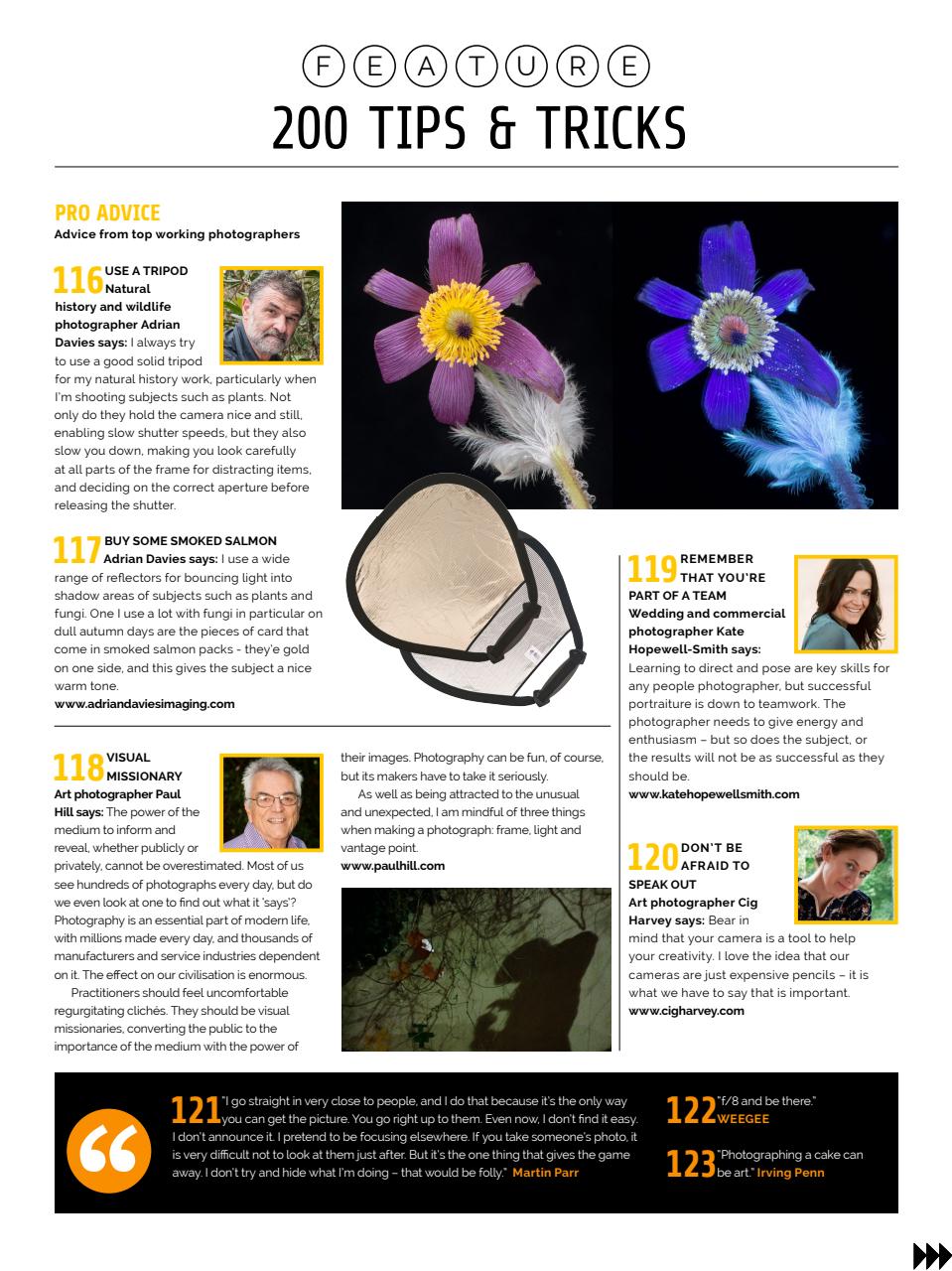 Photography Week Preview Pages