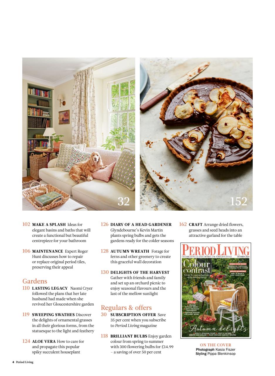 Period Living Magazine Preview Pages