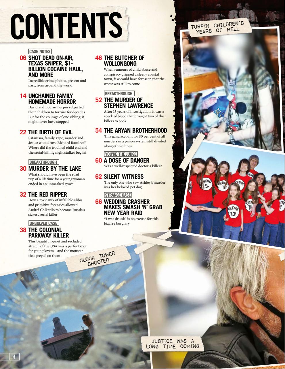 Real Crime Bookazine Preview Pages