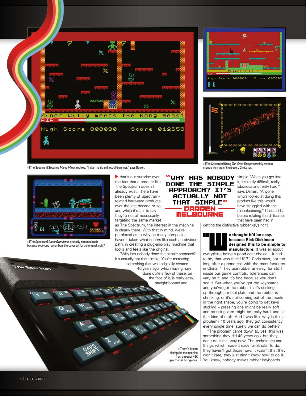 Retro Gamer Preview Pages