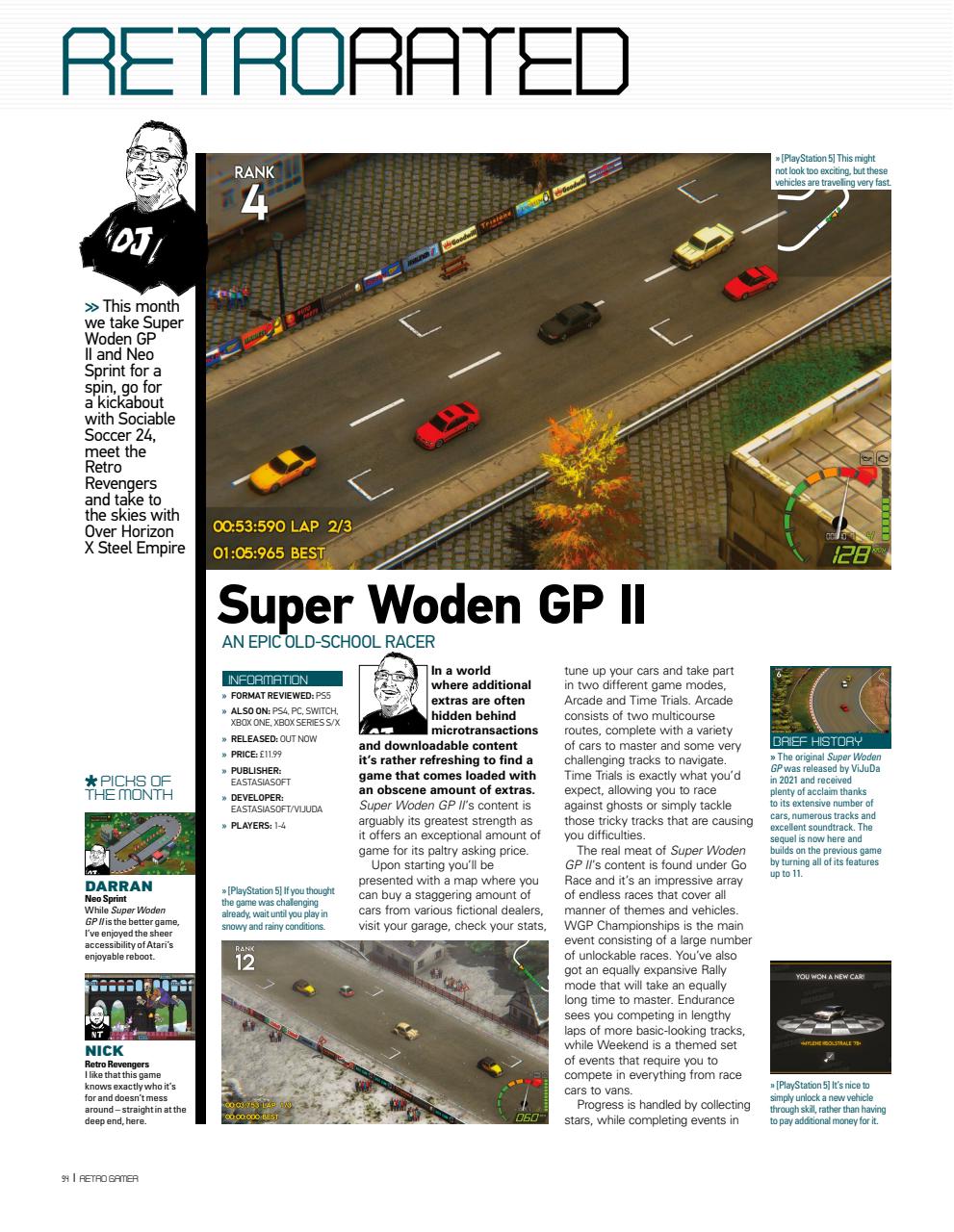 Retro Gamer Preview Pages