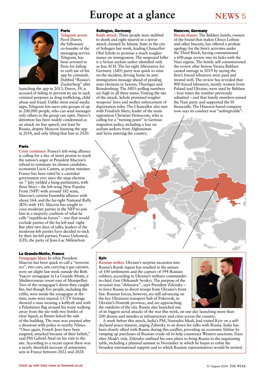 The Week Preview Pages