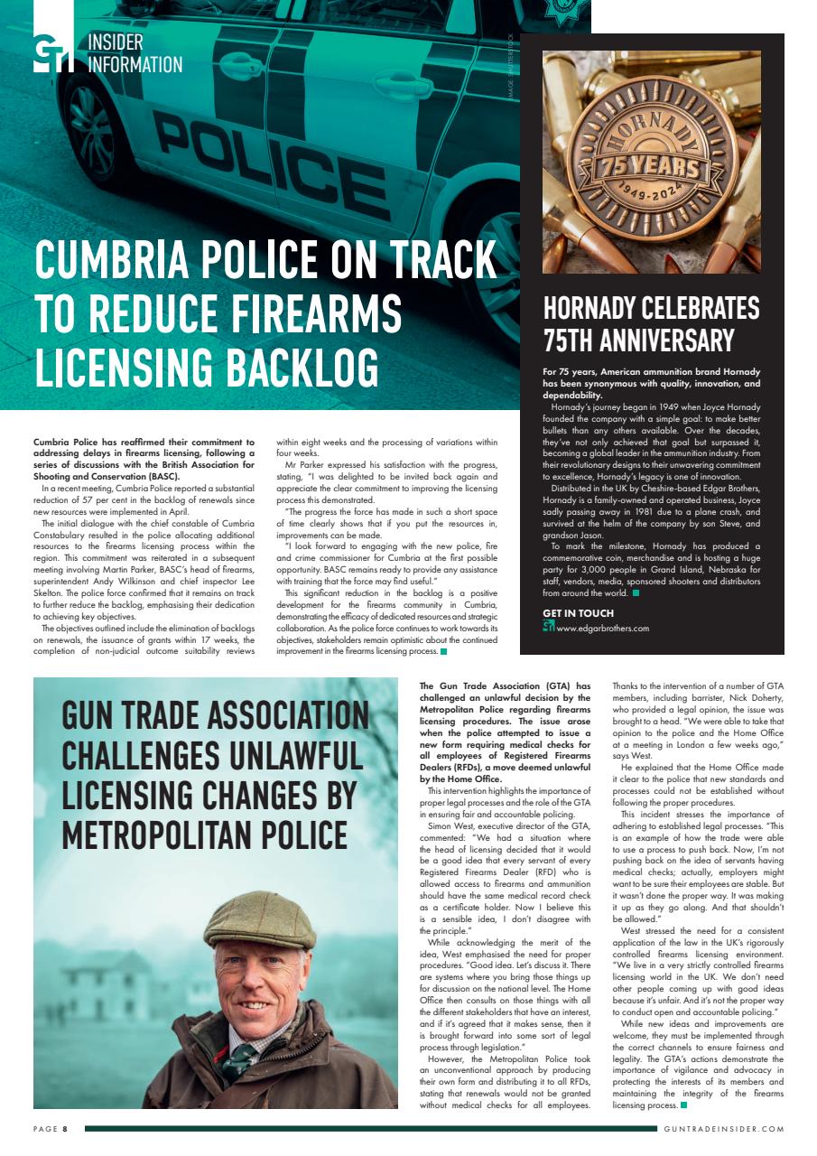 Gun Trade Insider Preview Pages