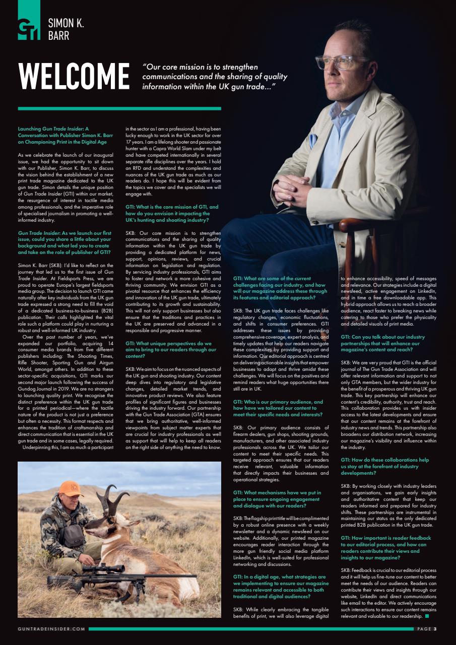 Gun Trade Insider Preview Pages