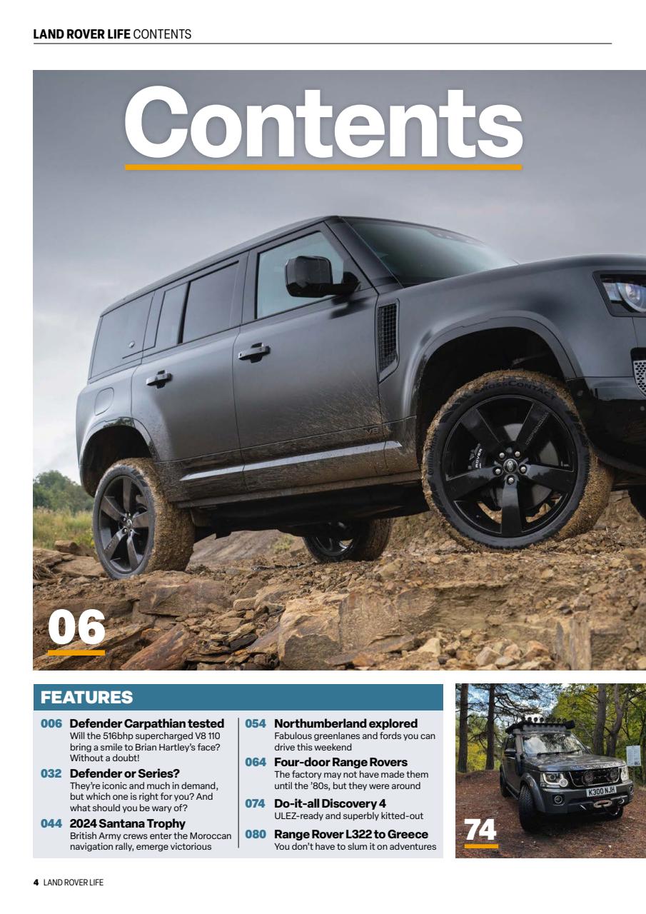 Land Rover Life Preview Pages