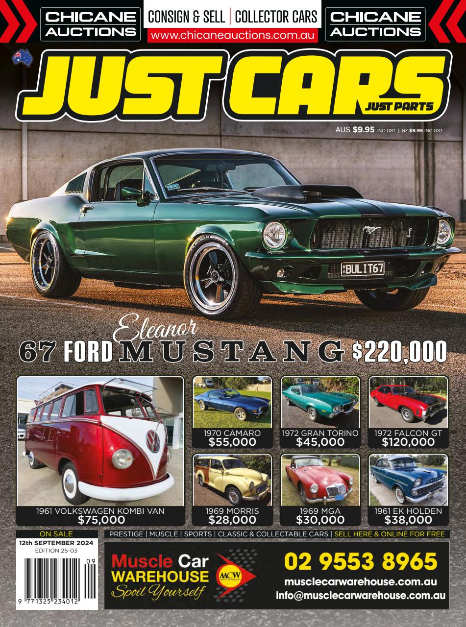 JUST CARS Preview Pages