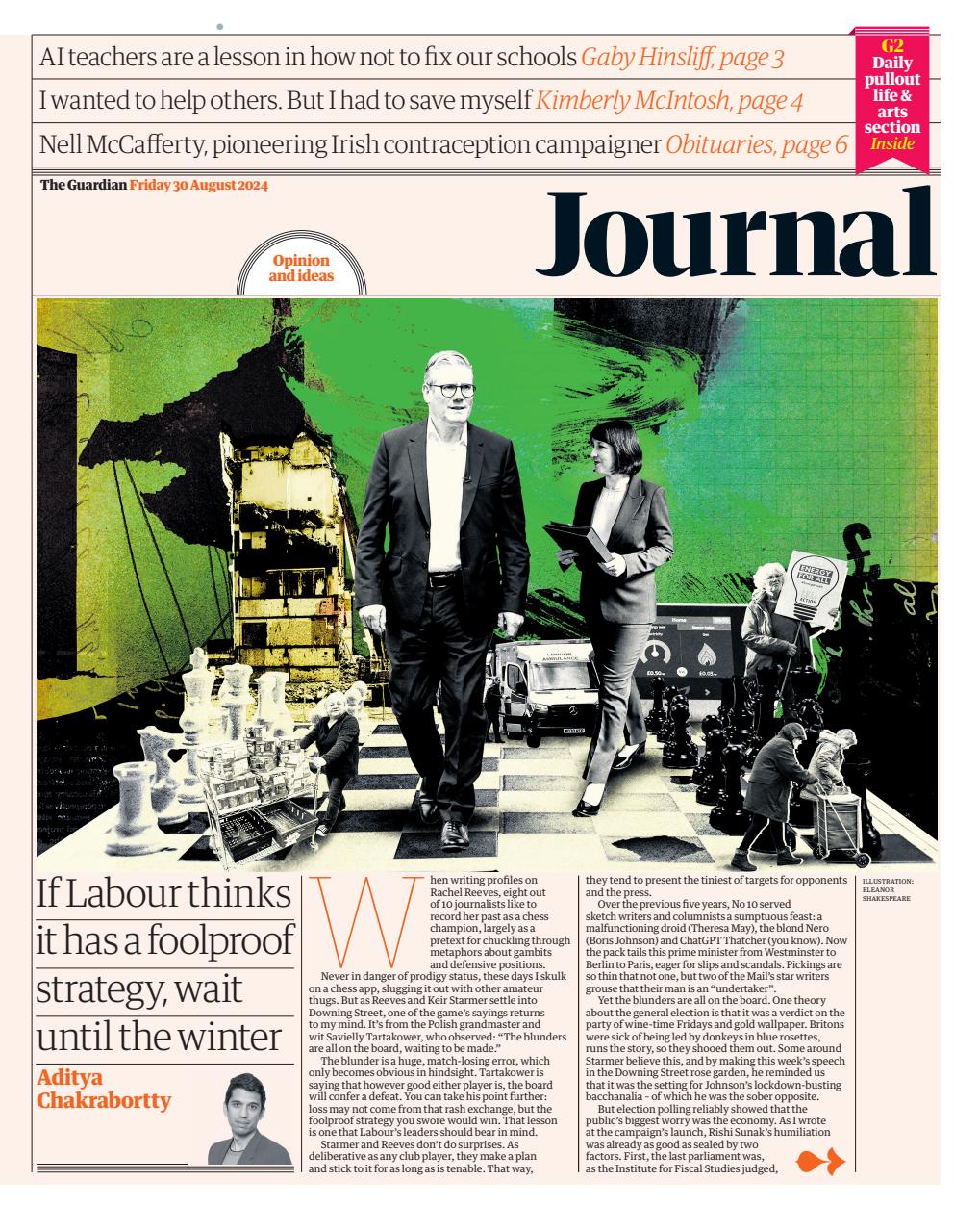 The Guardian Newspaper Preview Pages