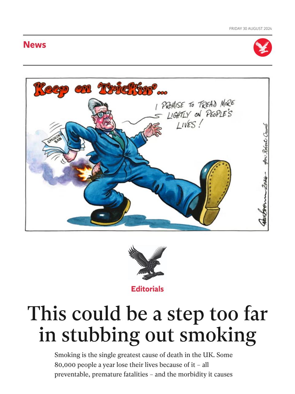 The Independent Daily Edition Newspaper Preview Pages
