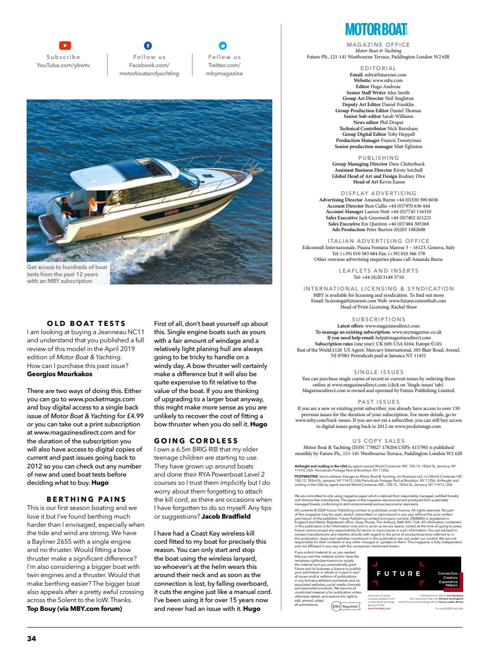Motorboat & Yachting Preview Pages