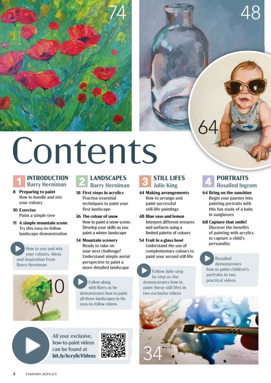 Start Art Preview Pages