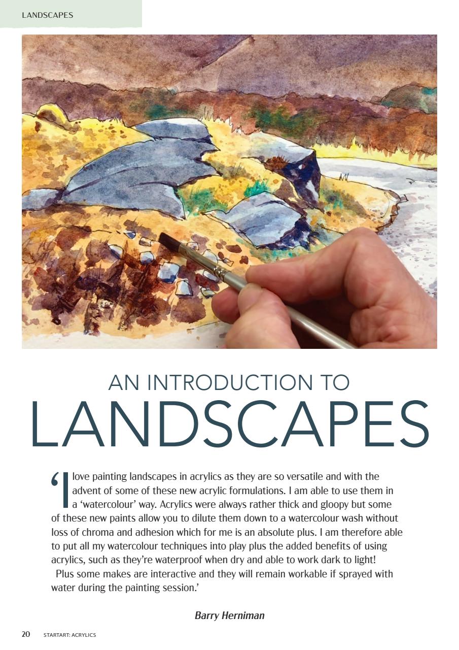 Start Art Preview Pages