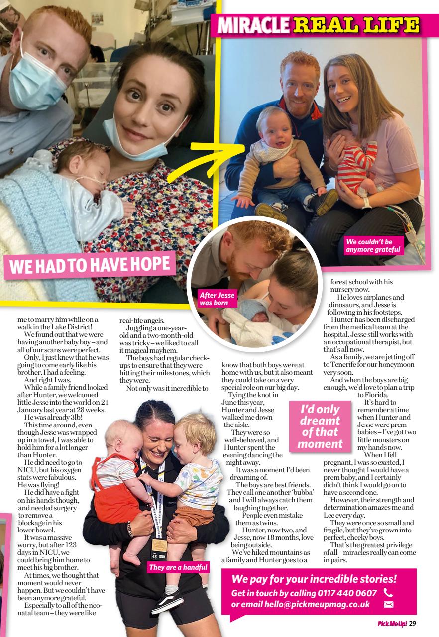 Pick Me Up Preview Pages