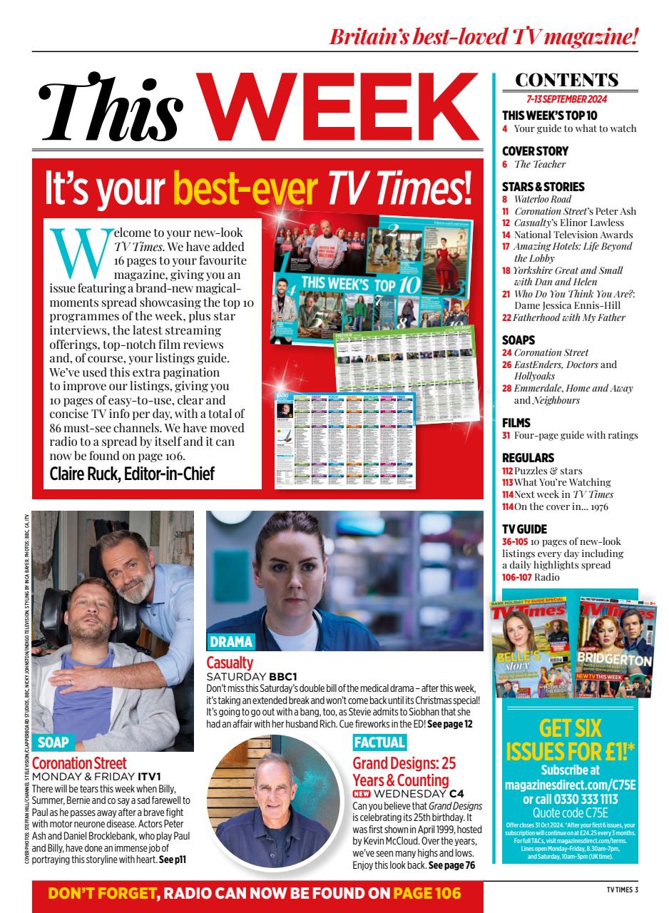 TV Times Preview Pages
