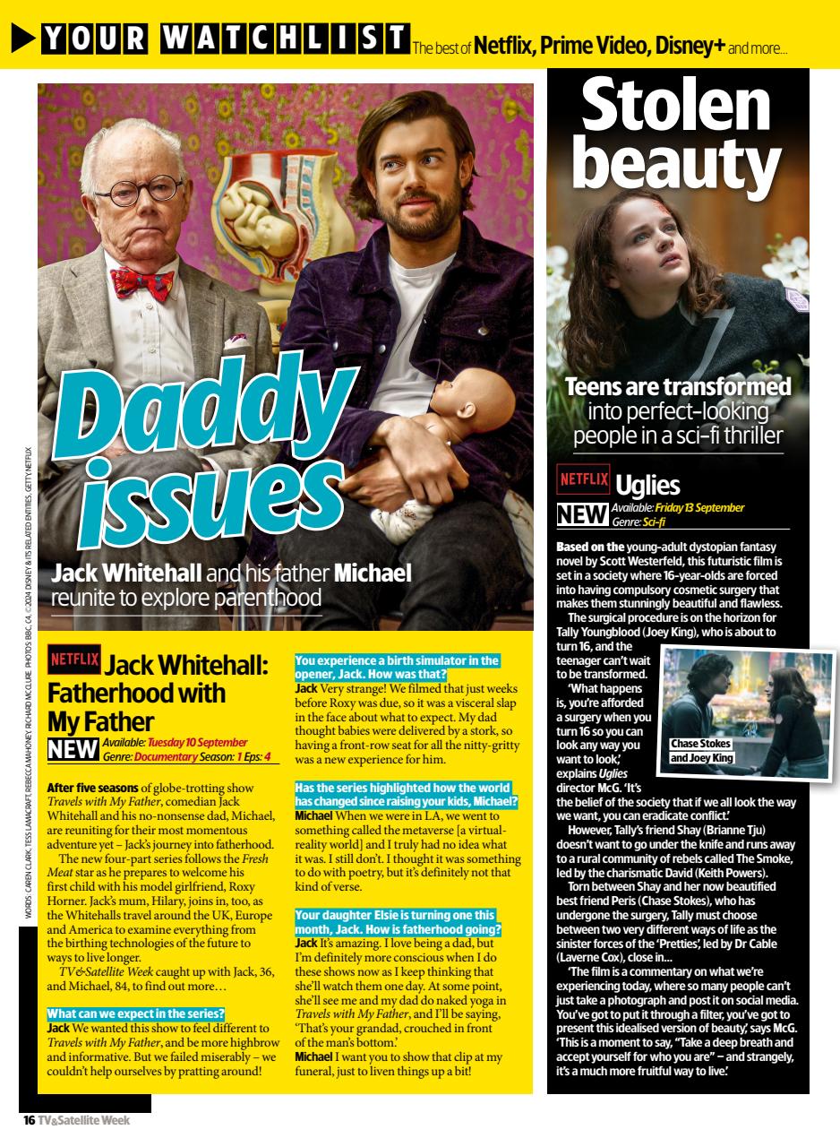 TV & Satellite Week Preview Pages