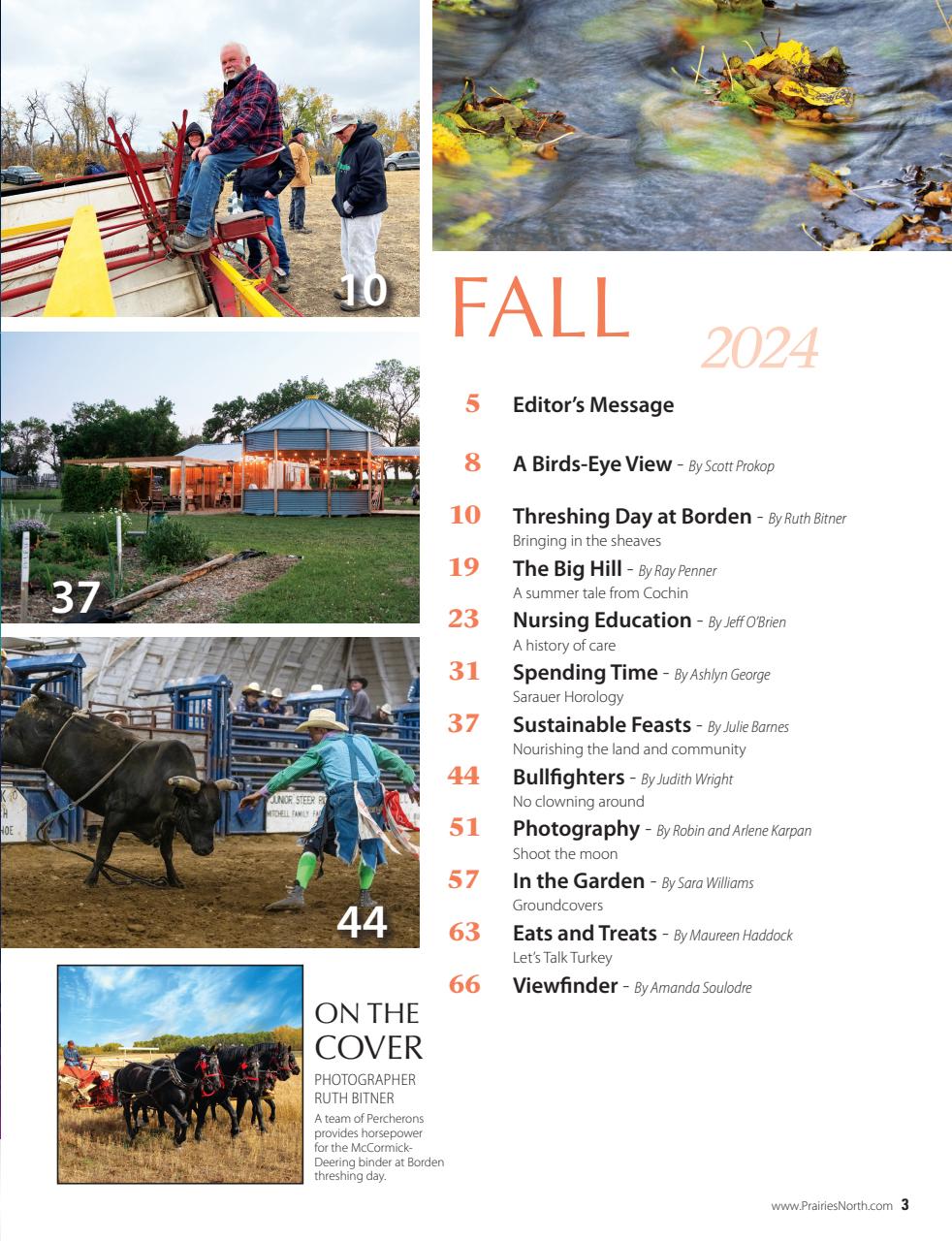 Prairies North Magazine Preview Pages