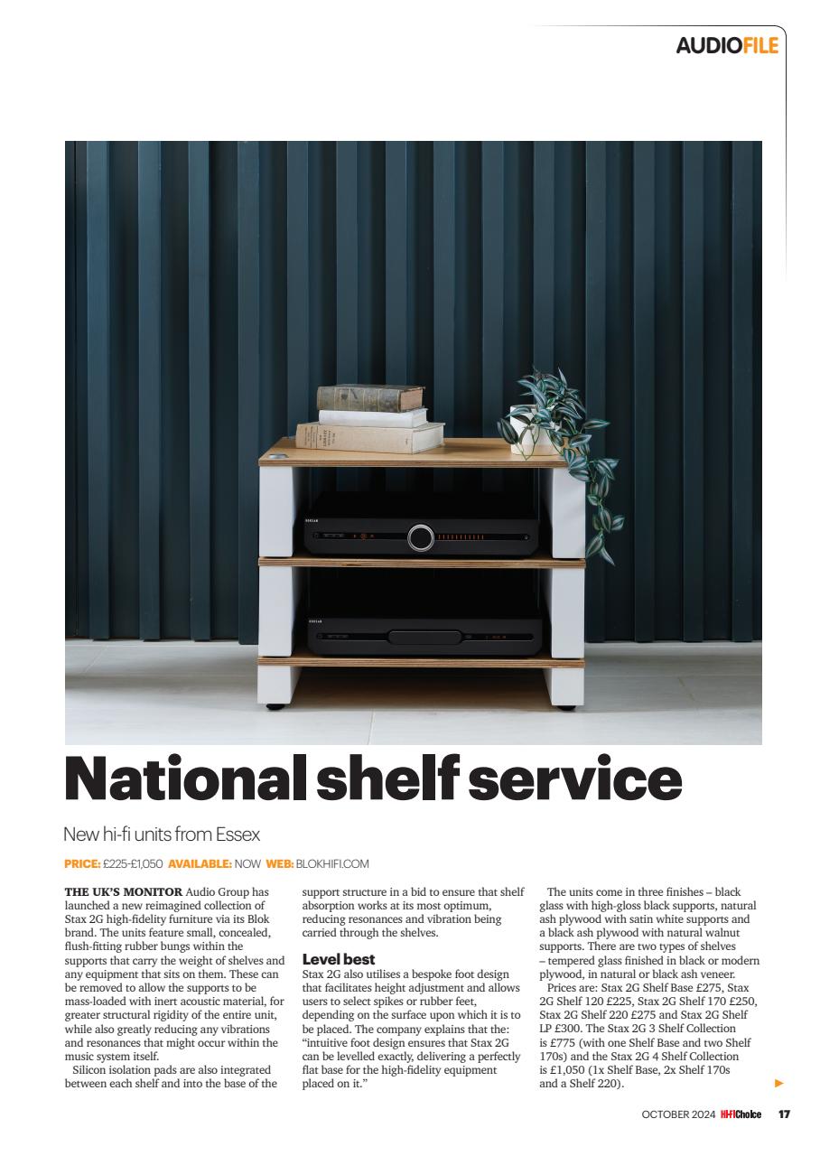 Hi-Fi Choice Preview Pages