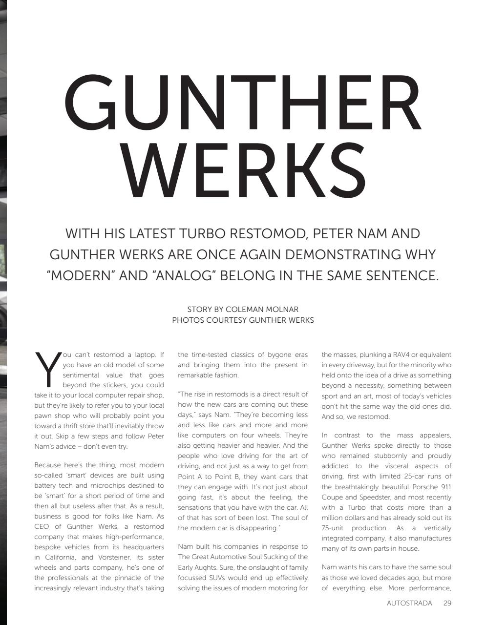 Autostrada Magazine Preview Pages