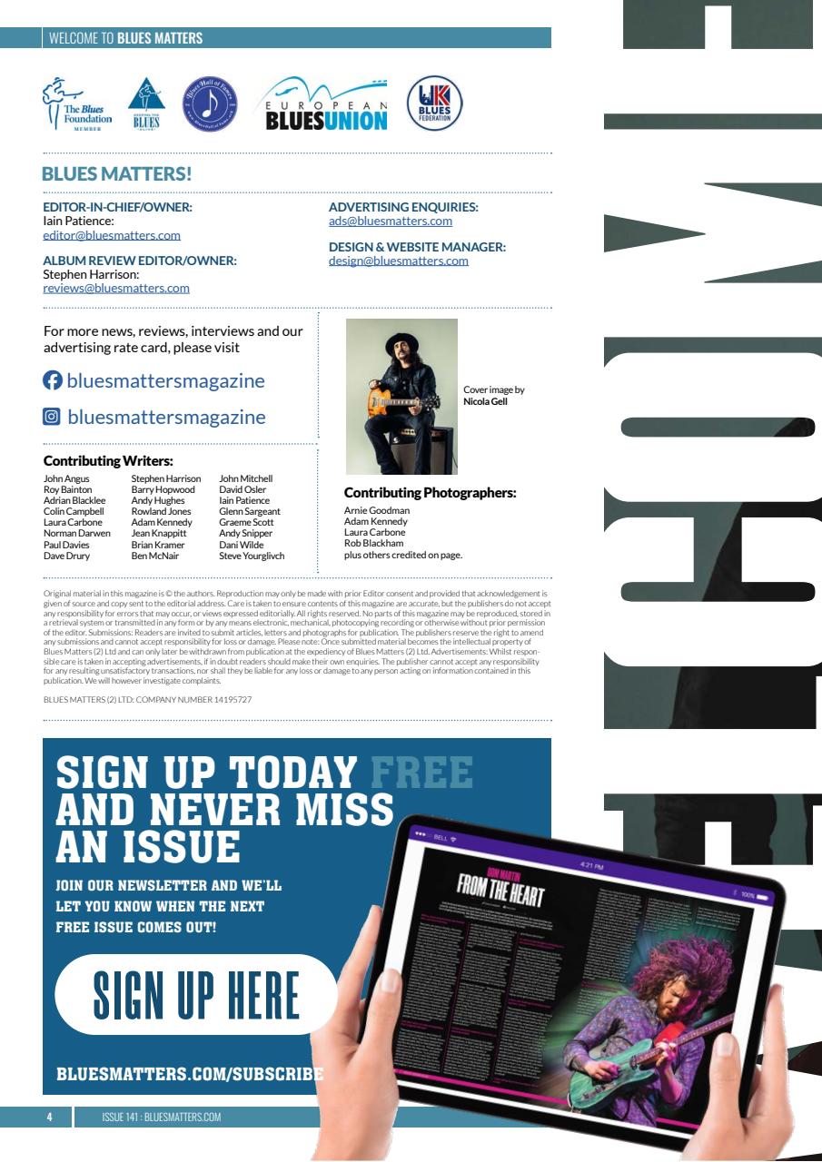 Blues Matters! Preview Pages