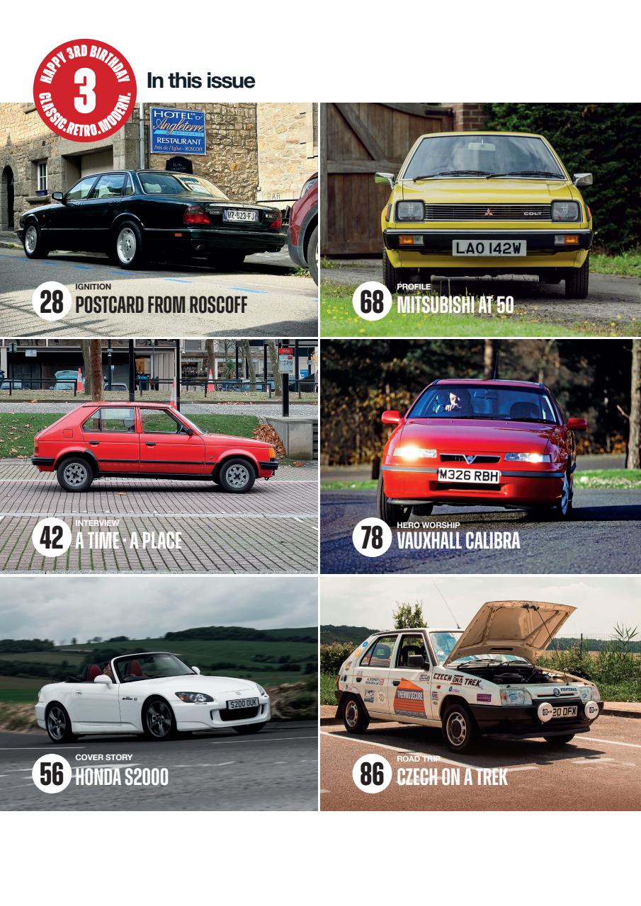 Classic Retro Modern Magazine Preview Pages