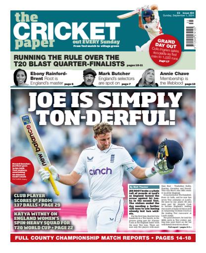 The Cricket Paper issue 