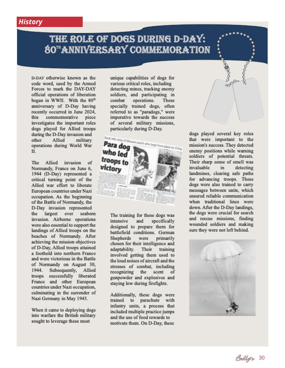 Bully’s - The Bulldog Magazine Preview Pages