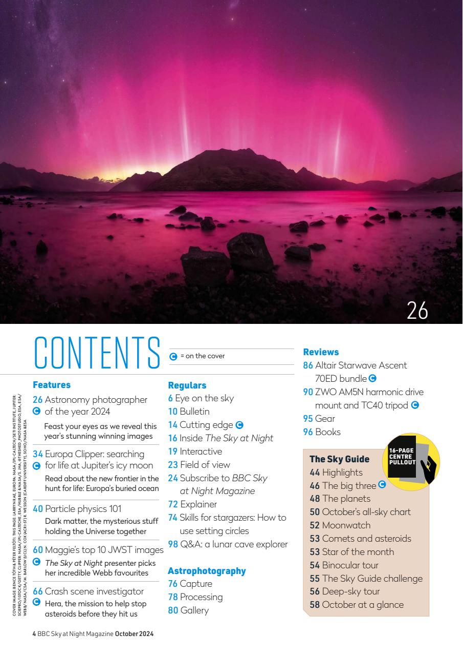 BBC Sky at Night Magazine Preview Pages