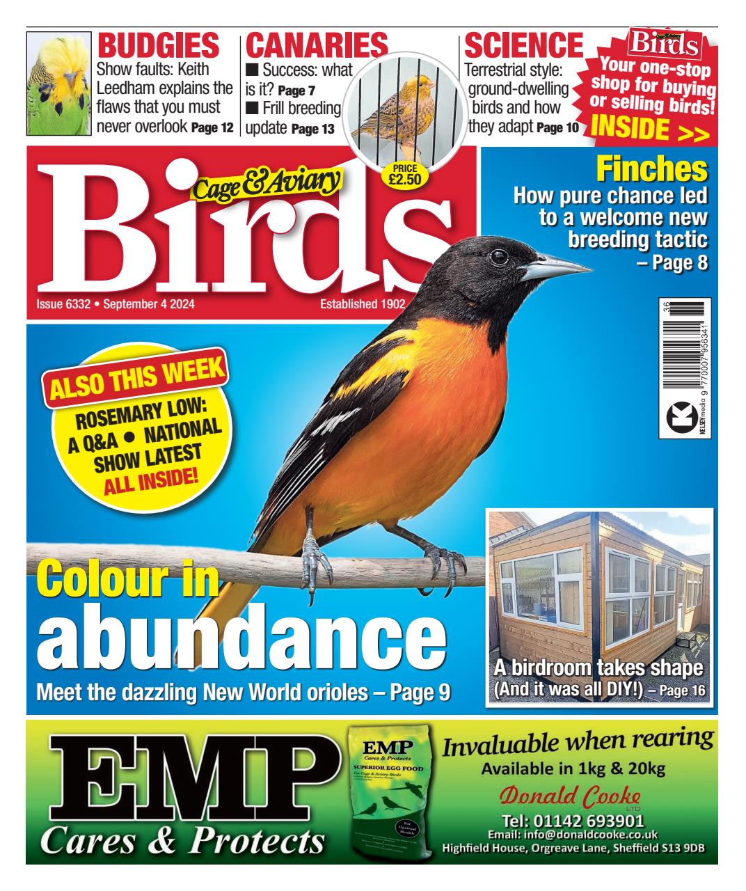 Cage & Aviary Birds Preview Pages