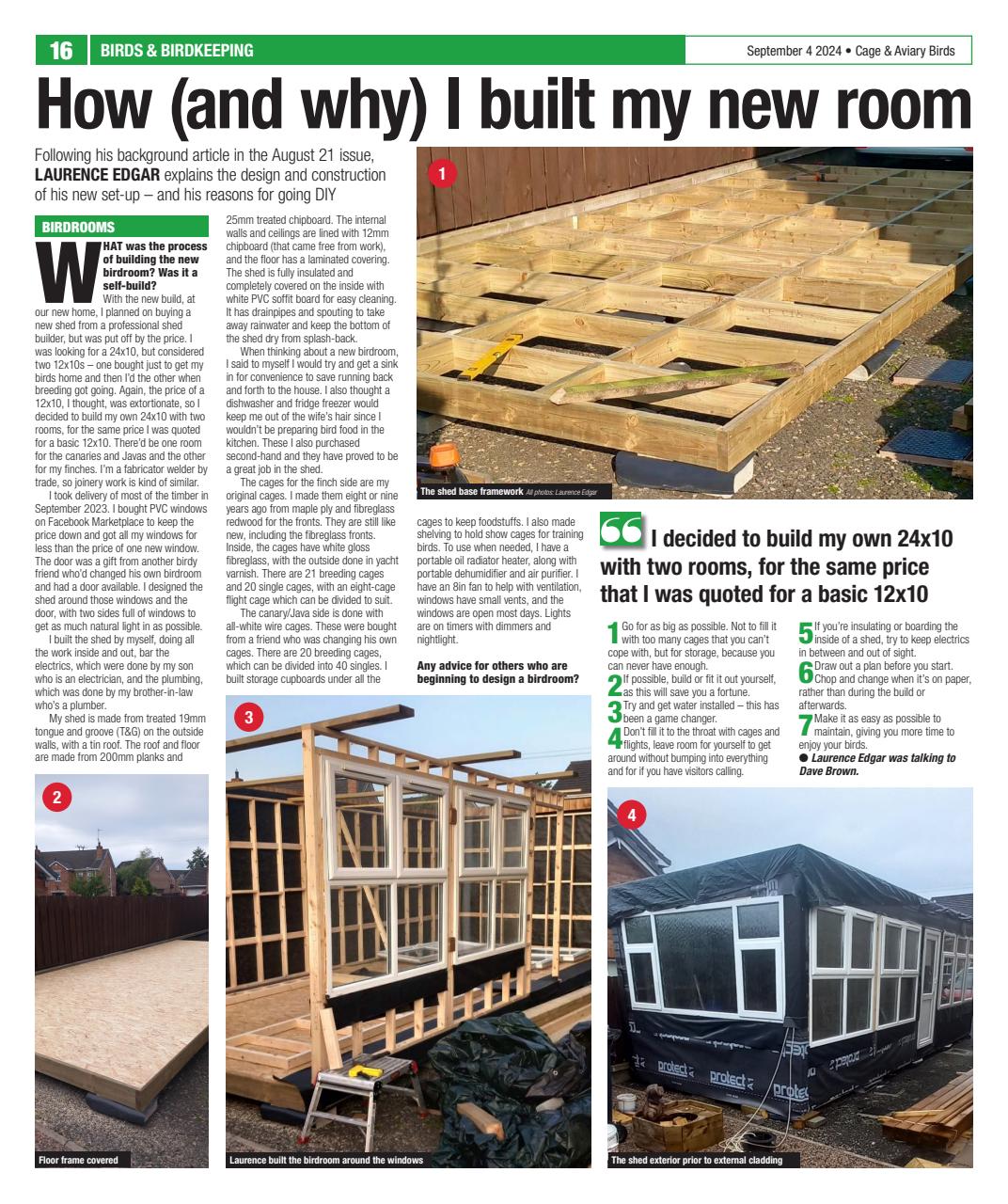 Cage & Aviary Birds Preview Pages