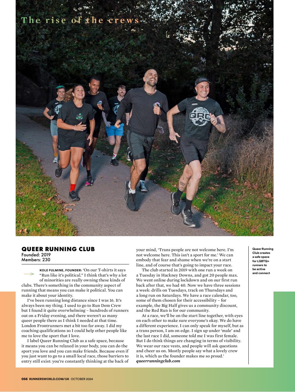 Runner's World Preview Pages