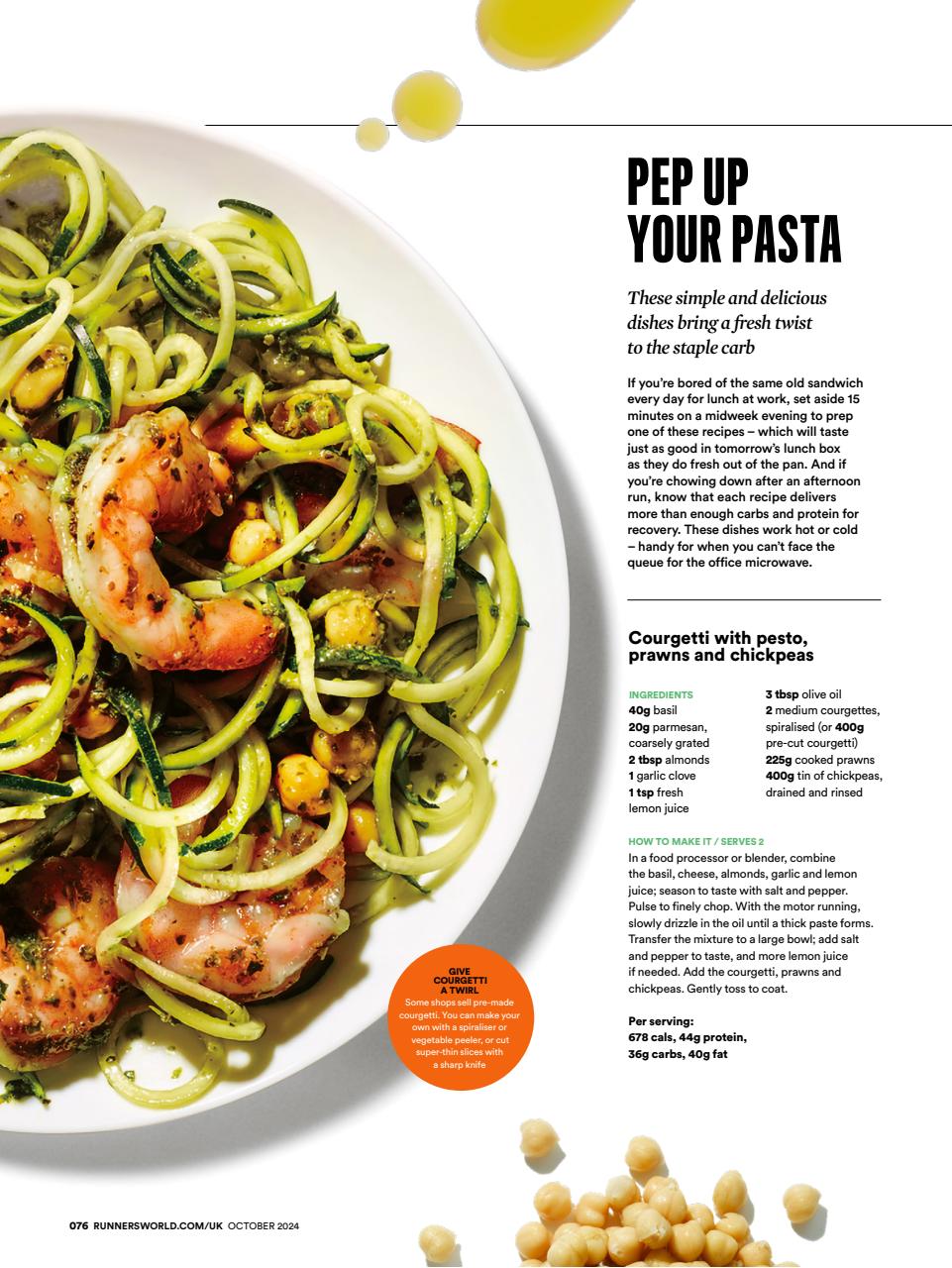 Runner's World Preview Pages